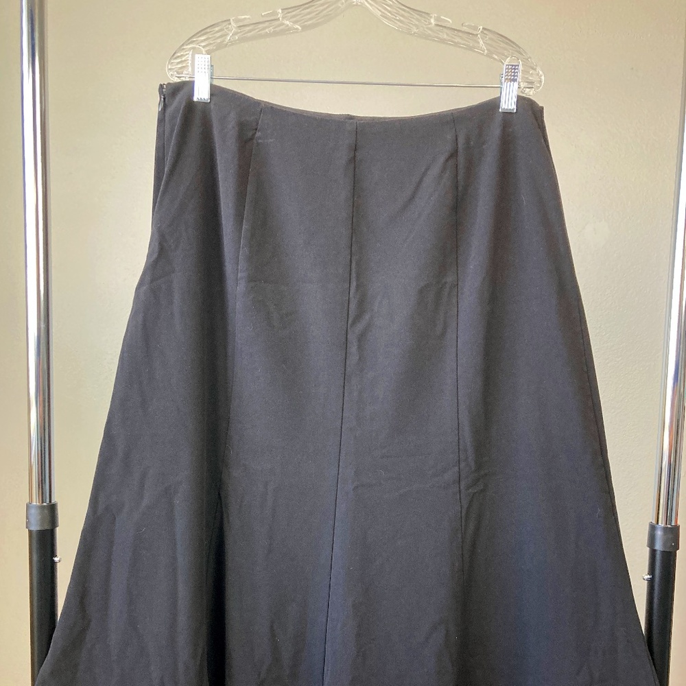 Black A line Skirt
